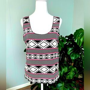 🛍️ Bebe multi color sleeveless top Size S